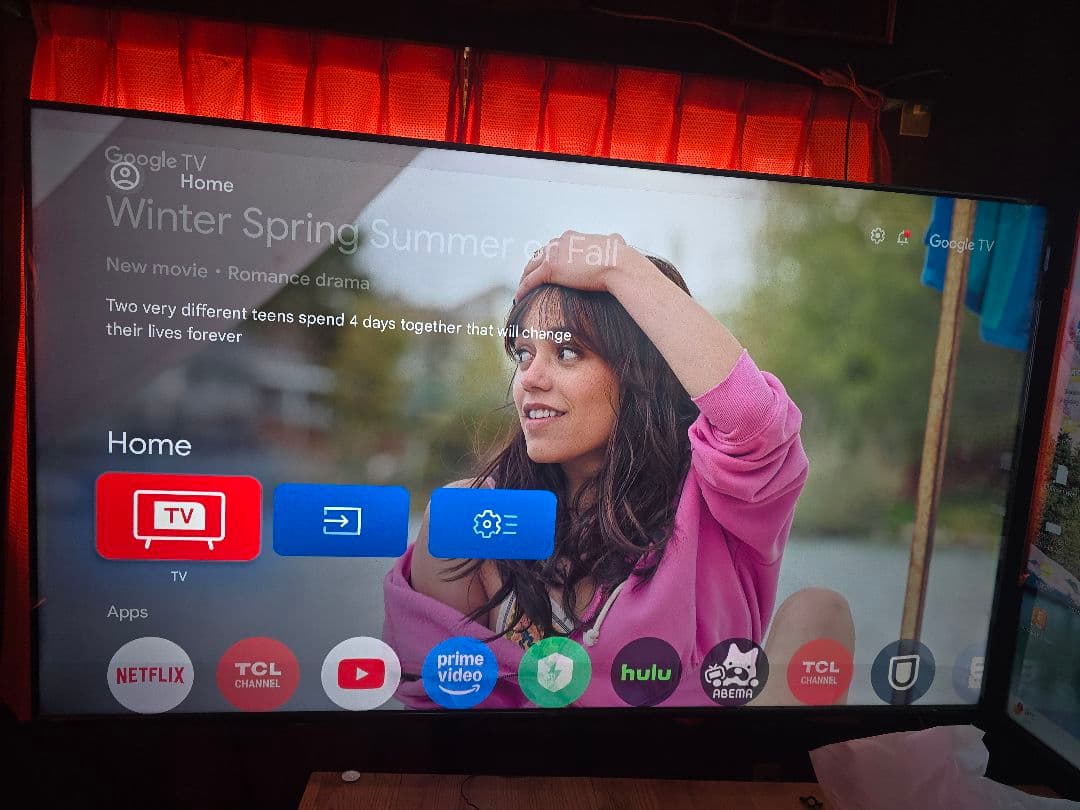 TCL 55V型 4K液晶 倍速 テレビ