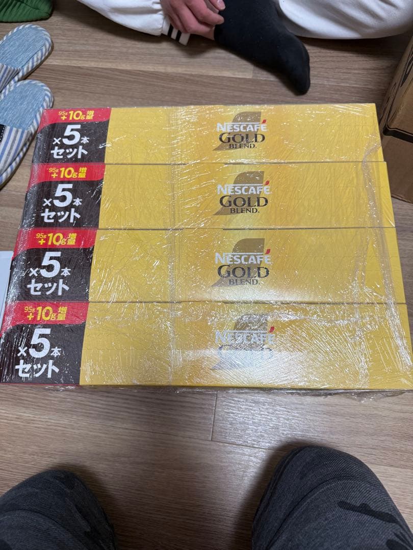 NESCAFE GOLD BLEND 5本セット×4箱