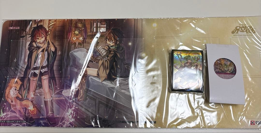 【韓国限定】精霊術の使い手　ヒータ&アウス　プレイマット　霊使い　プレマ セット