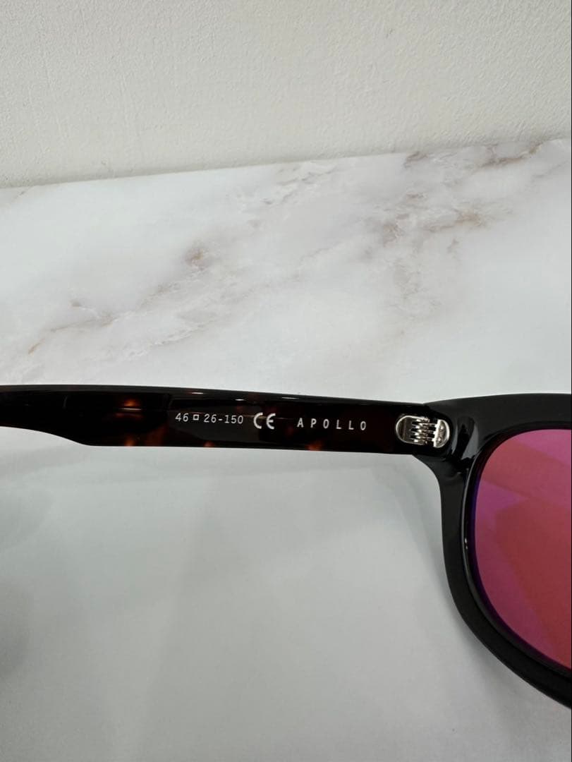 AKILA APOLLO ピンクレンズサングラス