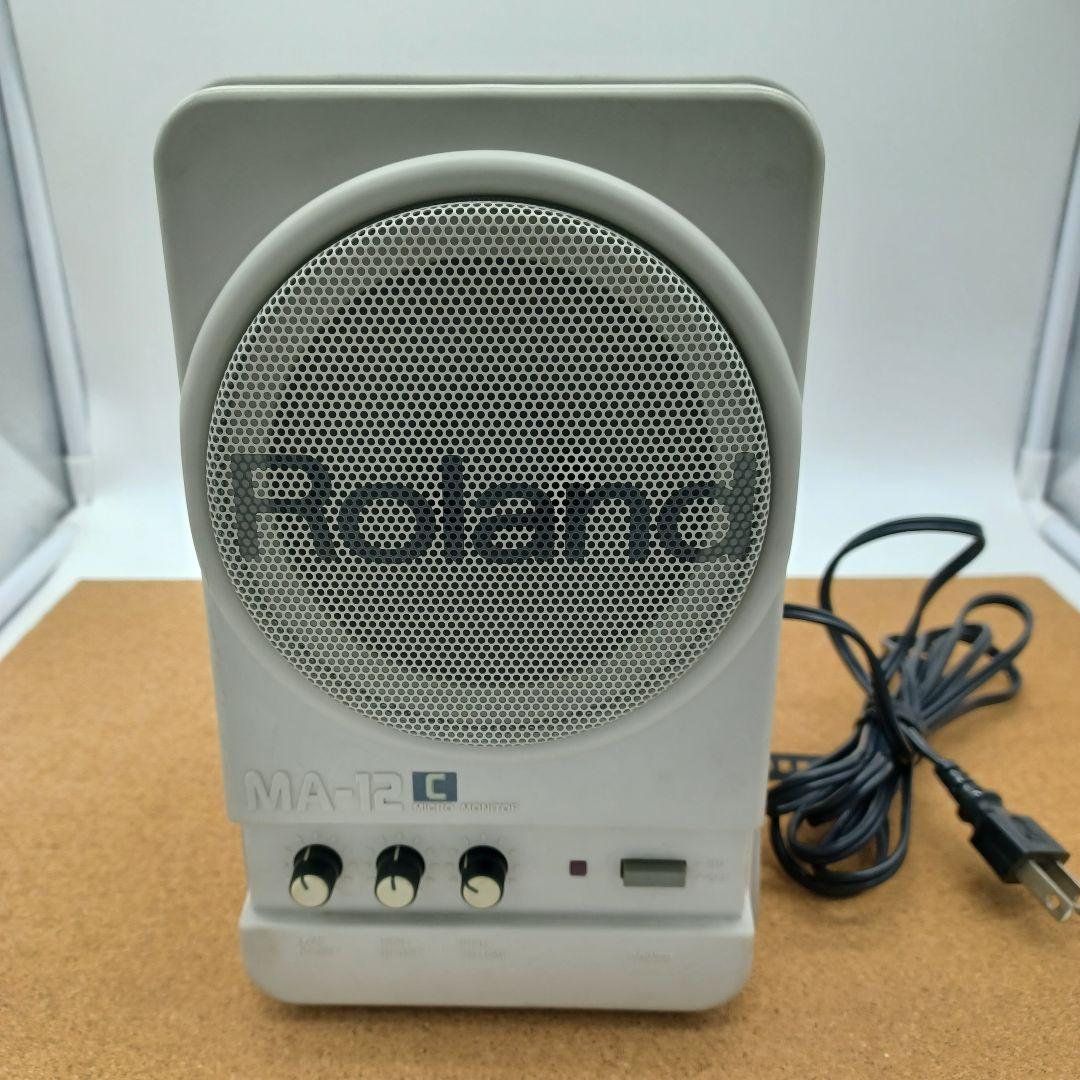 Roland　アンプ内臓スピーカー　MA-12C　単品