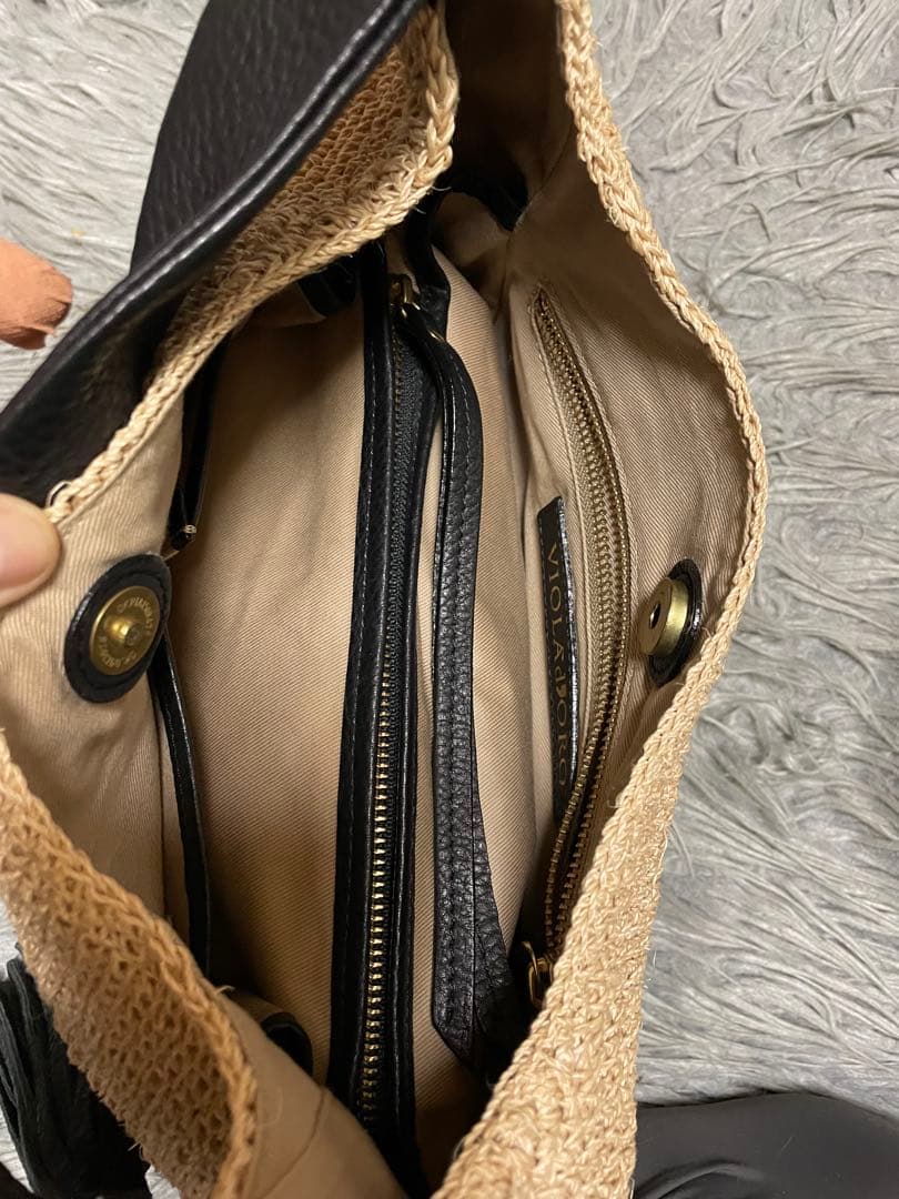 VIOLAd'ORO ストローバッグ『なかっち』