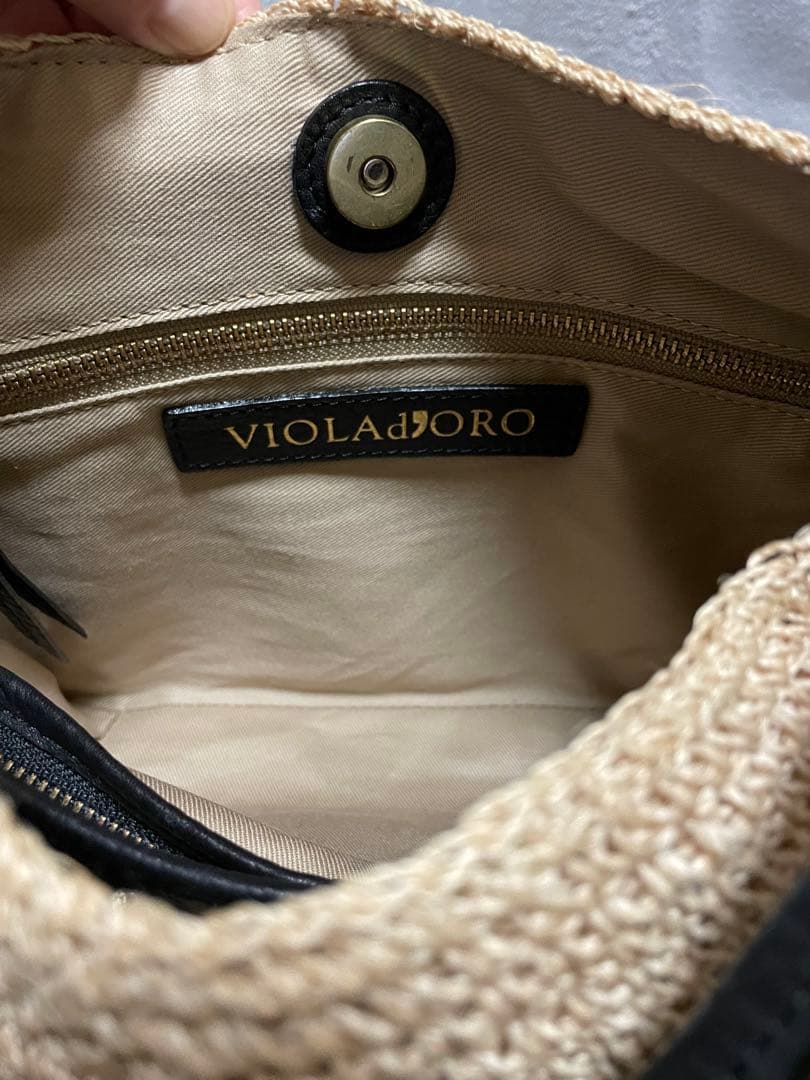 VIOLAd'ORO ストローバッグ『なかっち』