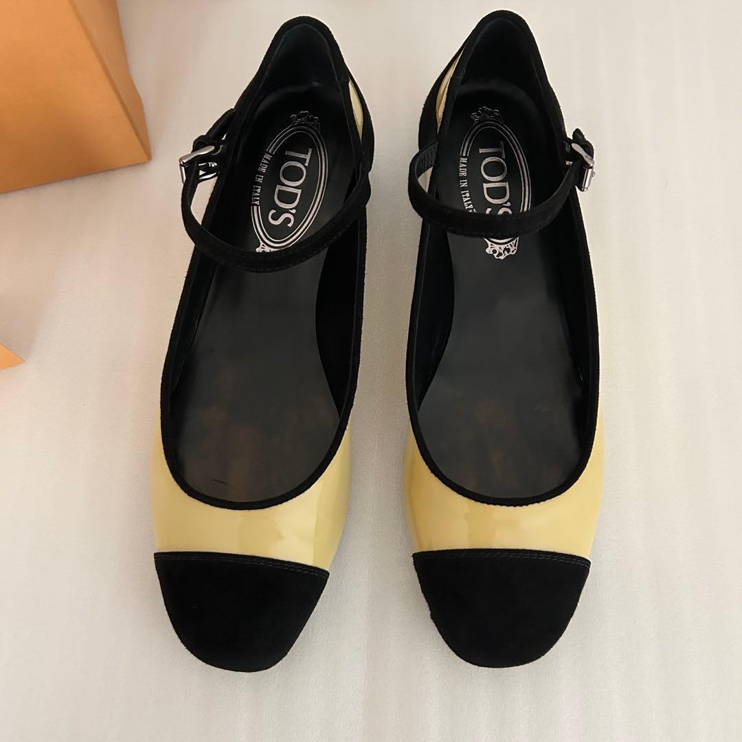 ラストプライス☆ TOD’S ☆彡トッズ　フラットなパンプス　37 1/2