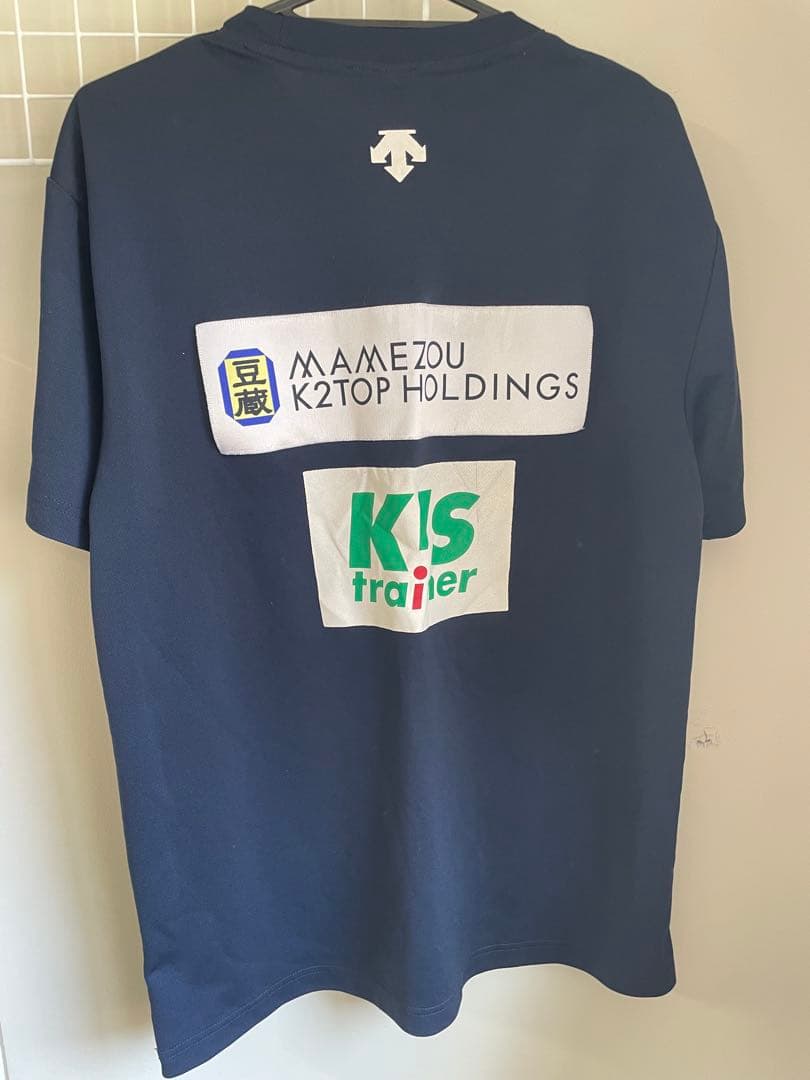 DESCENTE 中央大学バレーボールシャツ ネイビー