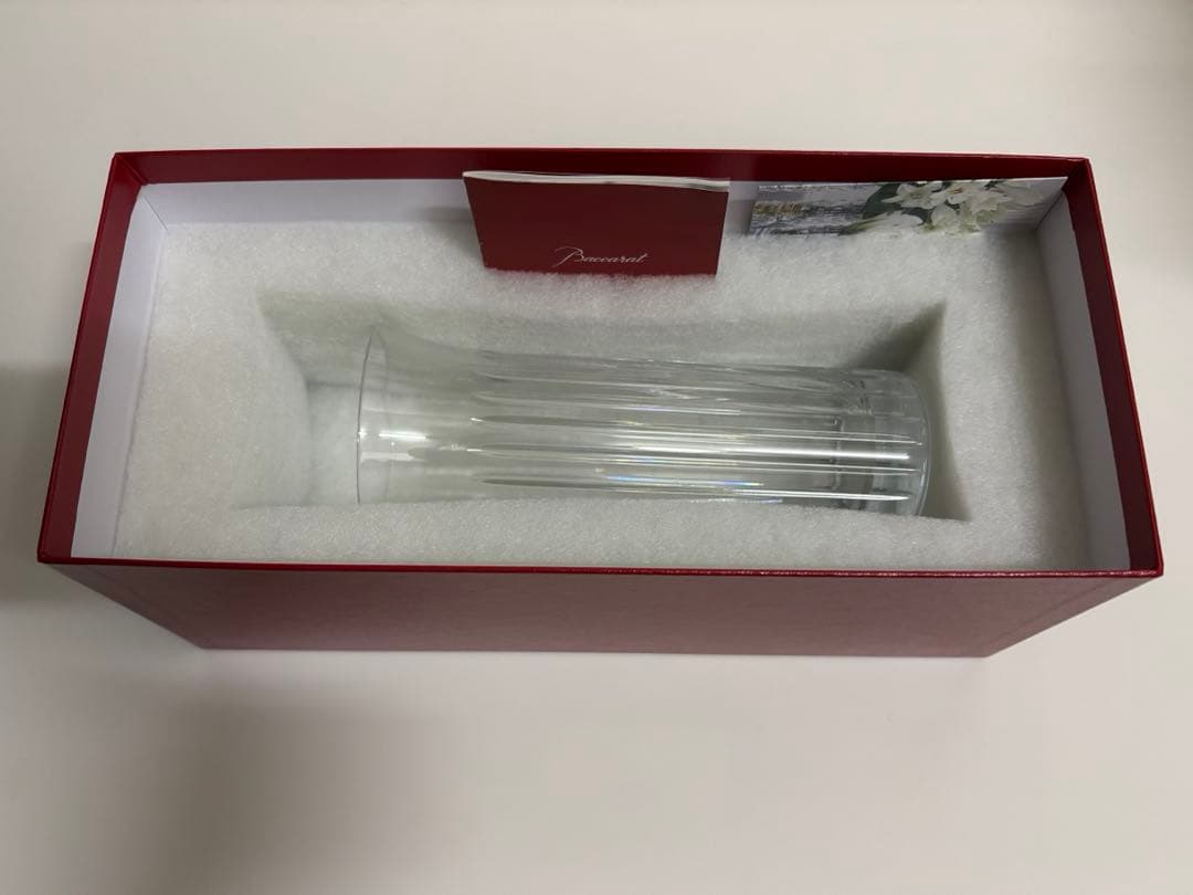 【新品未使用】baccarat バカラ花瓶　フローラベース