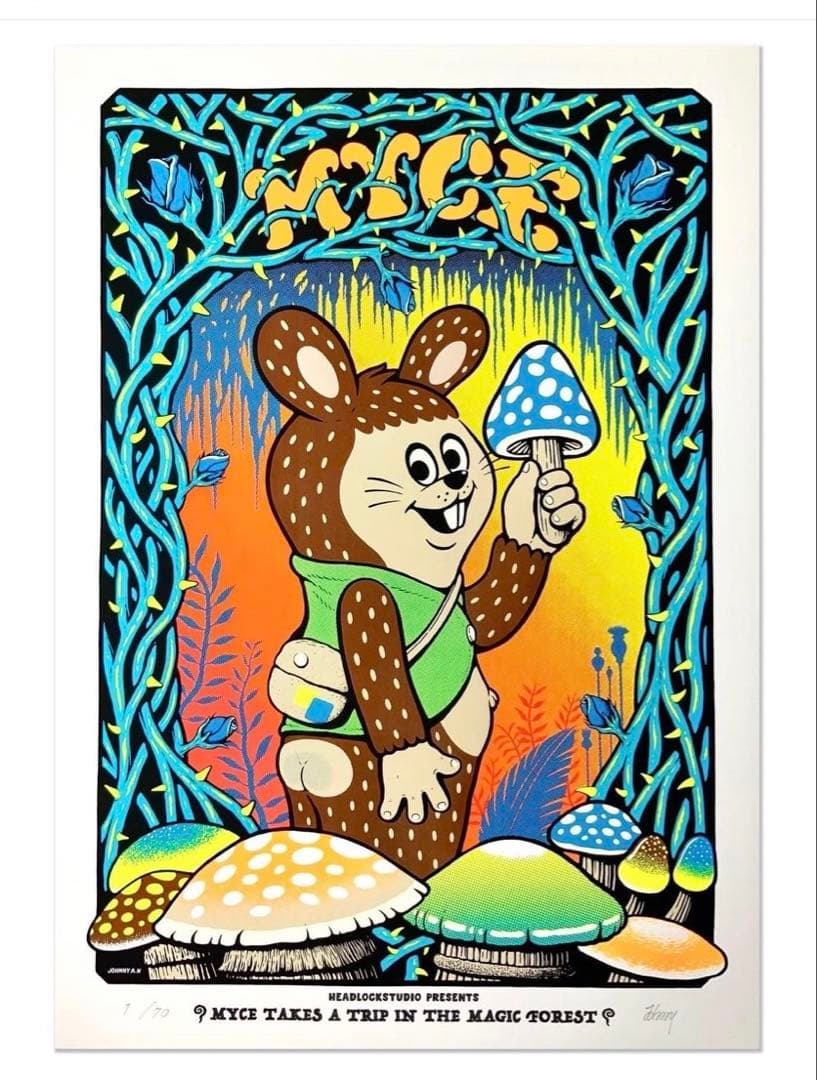 版画 MYCE silk -screen print 2nd color