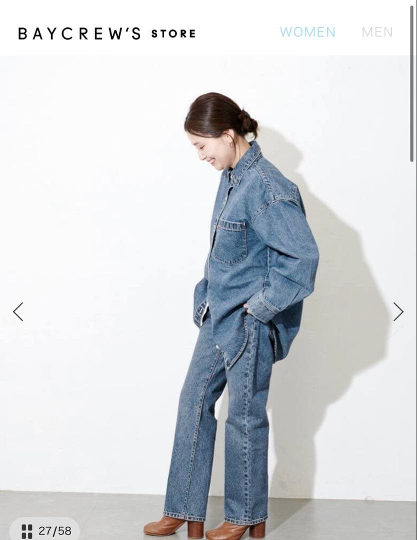 《追加》別注【LEVI’S(R)/リーバイス(R)】デニムシャツ XSサイズ