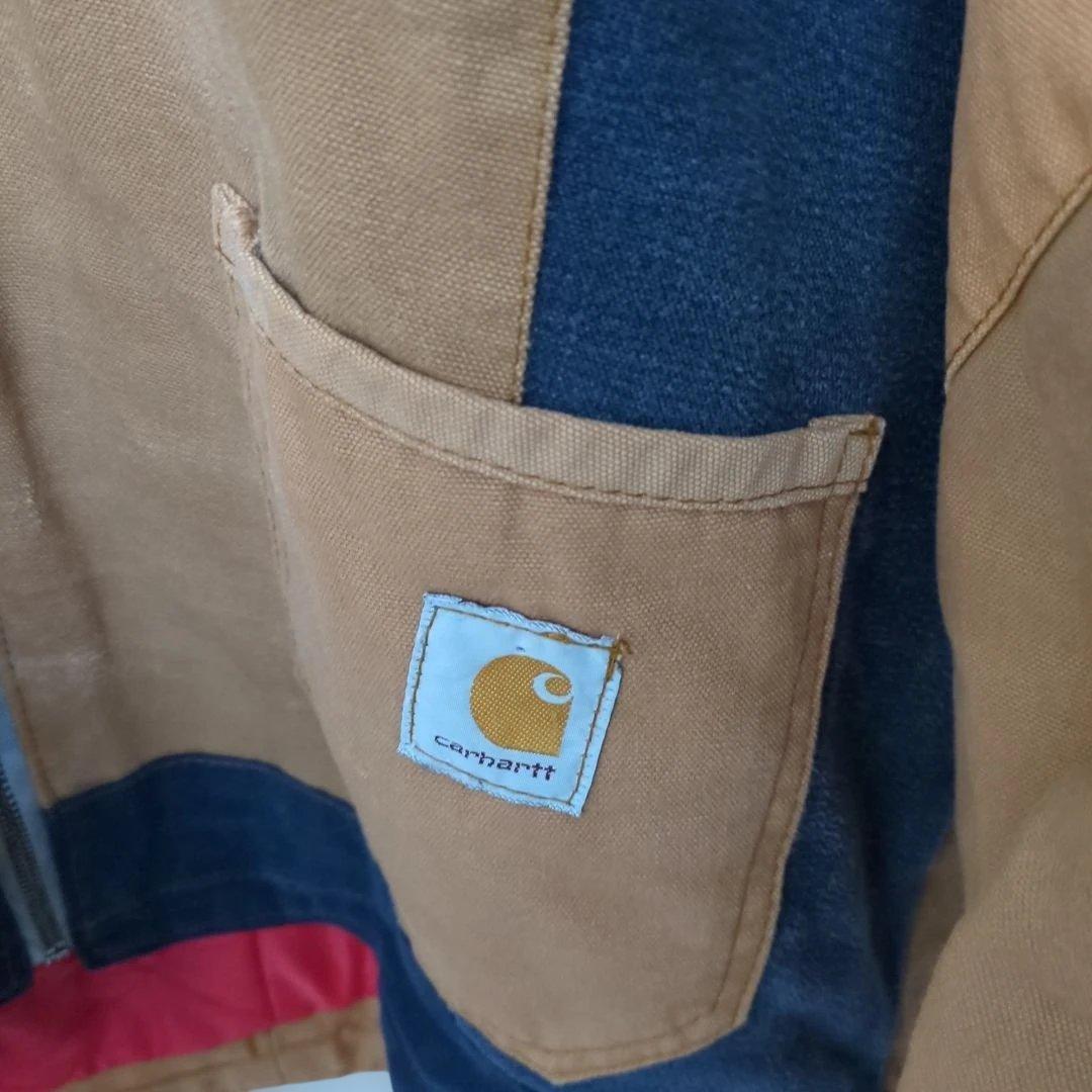 carhartt　ダック地　再構築　カバーオール　古着　ビンテージ