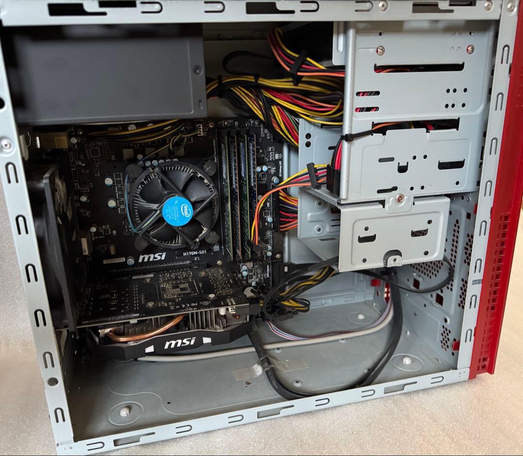 【HDDなし・動作未確認】ゲーミングデスクトップPC GTX1060 3GB搭載