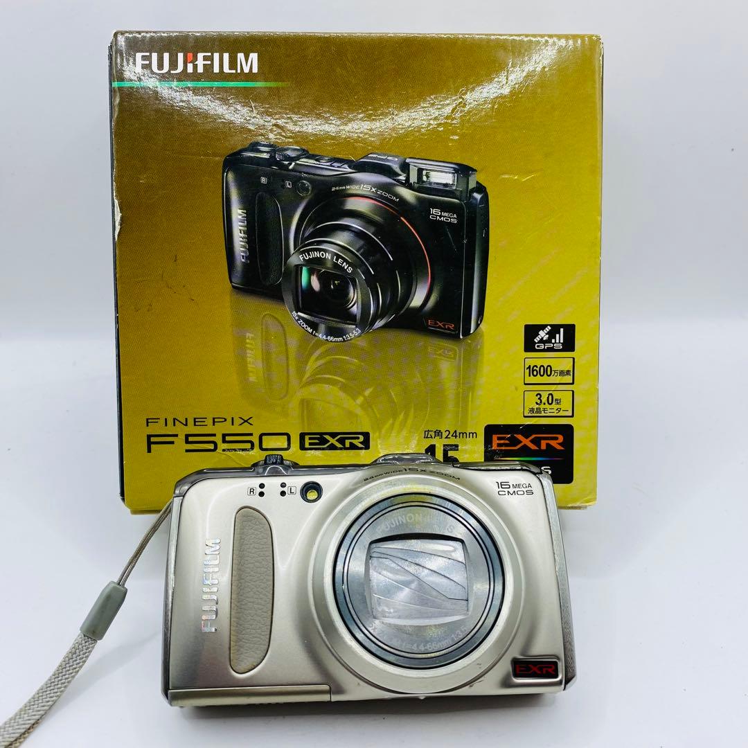 動作確認済 FUJIFILM FINEPIX F550 EXR デジタルカメラ