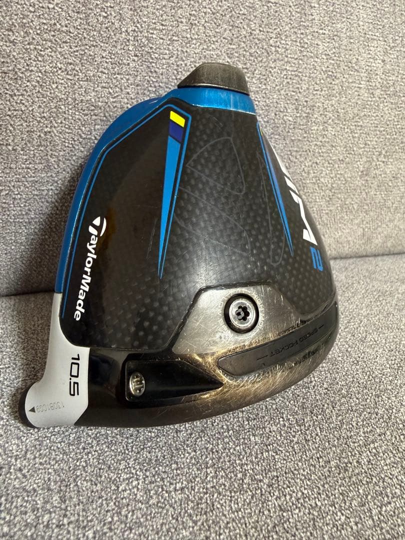 テーラーメイド　SIM２　ヘッドカバー付　右打