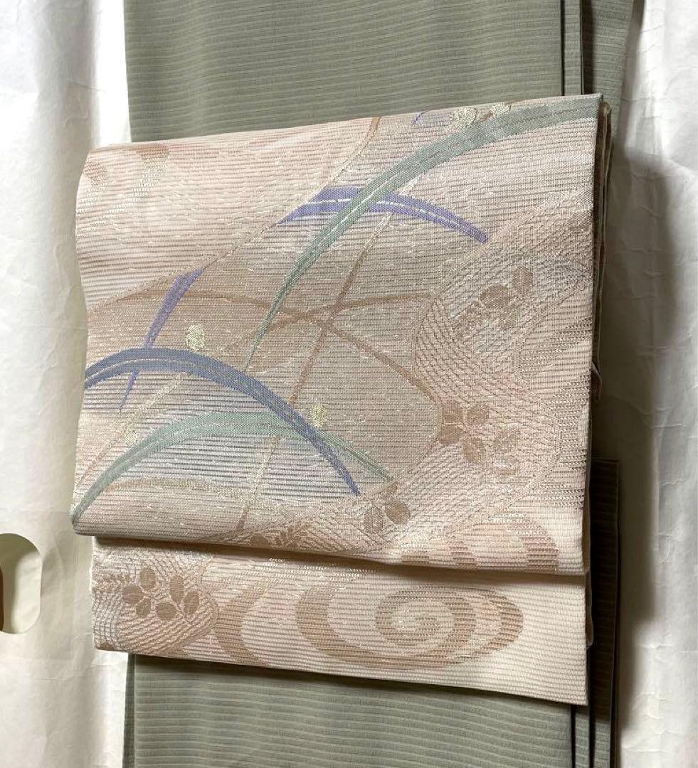 夏用　帯　夏九寸