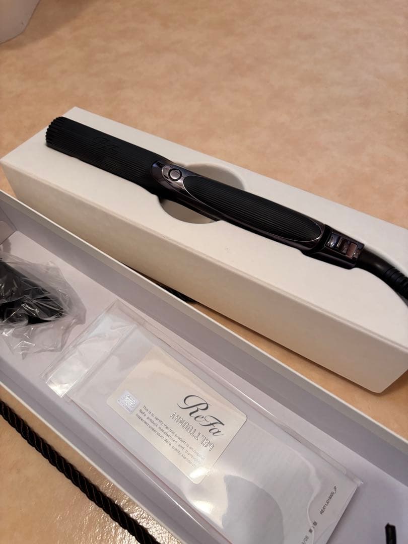 RiFa ストレートヘアアイロン ブラック プロ