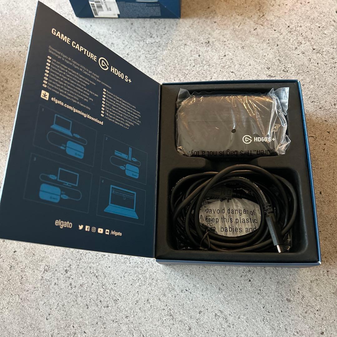 【箱付き】elgato HD 60 s+ キャプチャーボード