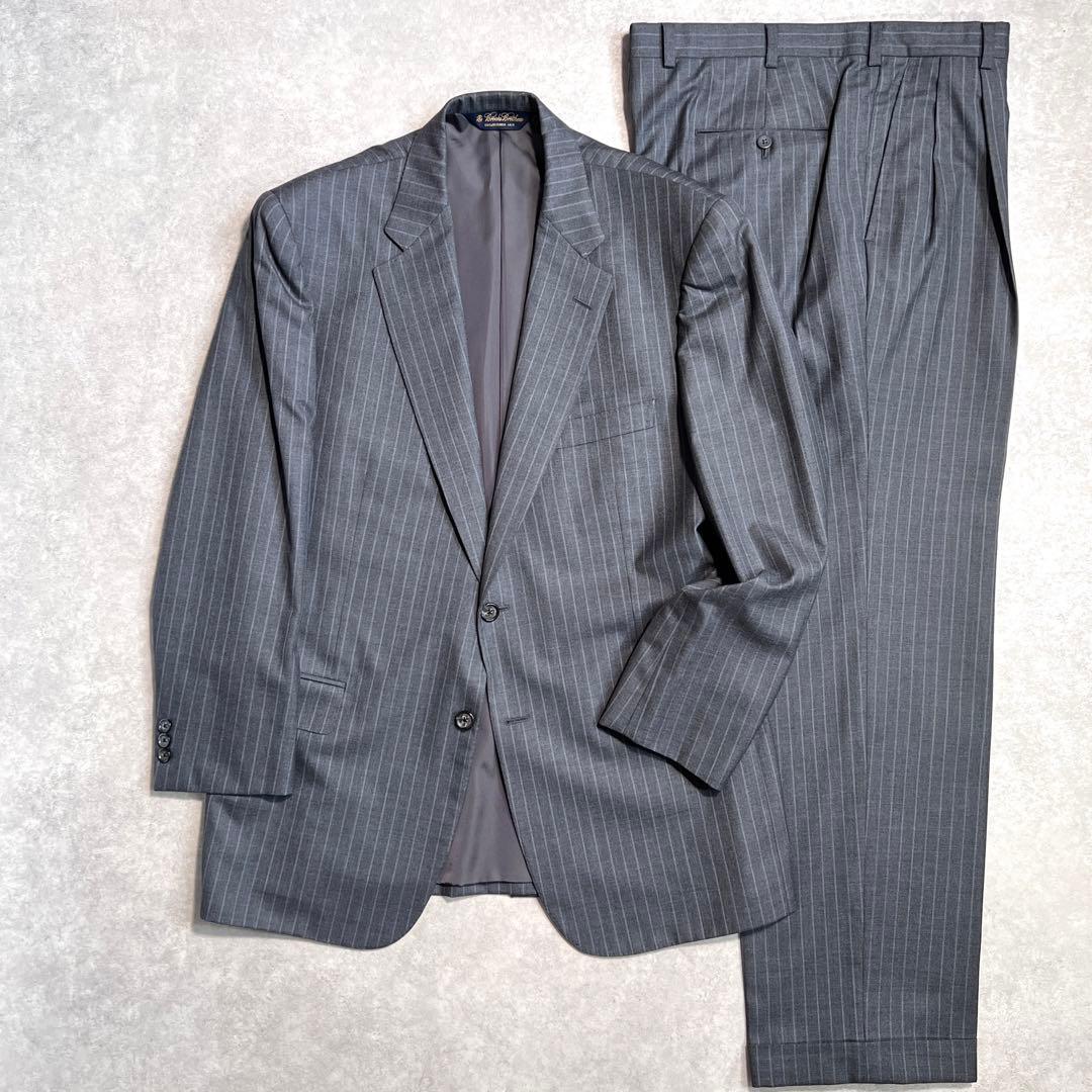ブルックスブラザーズ 1818マディソン スーツセットアップ グレー 41R