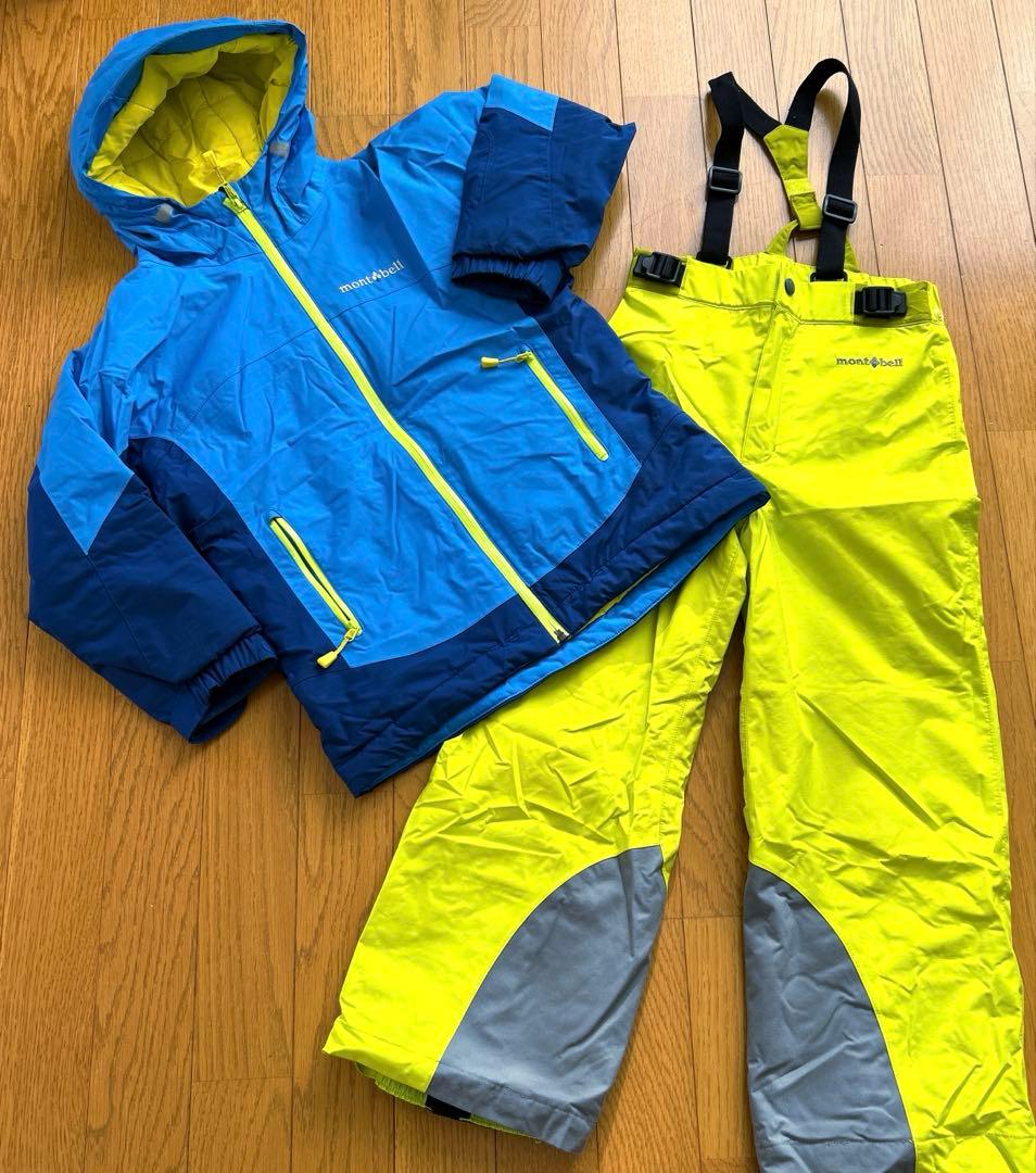 mont-bell スキーウェア上下セット120