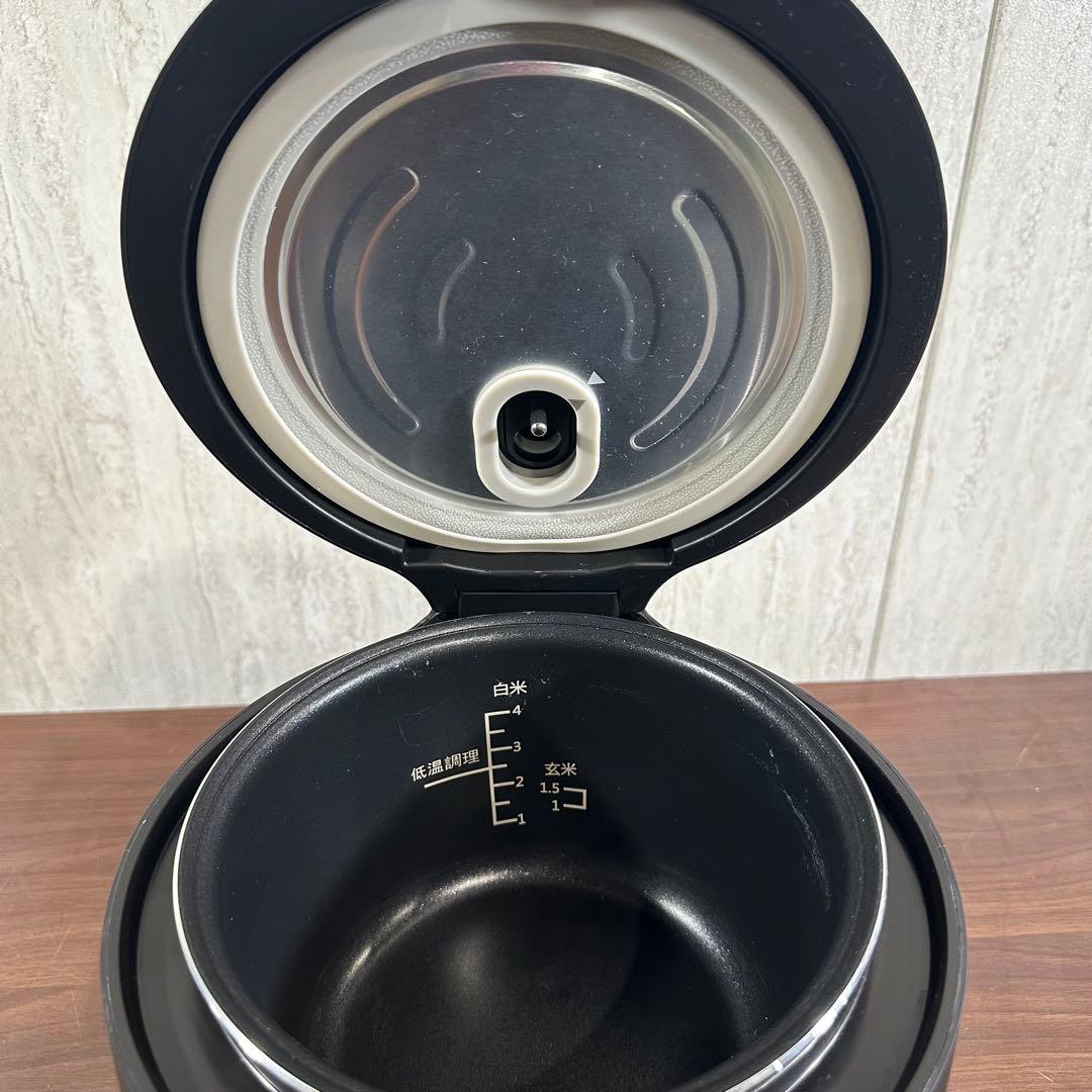 美品　即日発送　EPEIOS　ブラック　炊飯器　26分早炊き&炊飯予約可能