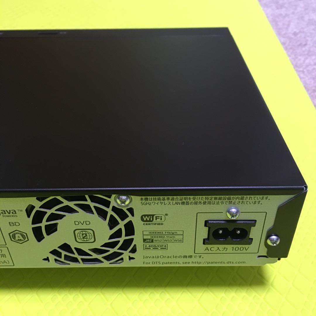 ◆3番組同時録画◆約2000時間録画◆シャープ◆BD-UT2200◆純正リモコン