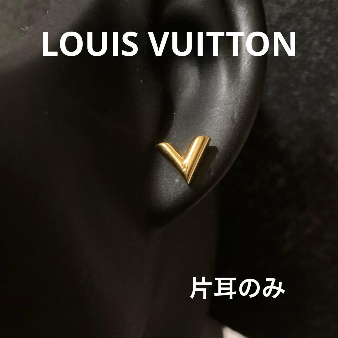 LOUIS VUITTON ゴールドピアス(片耳)