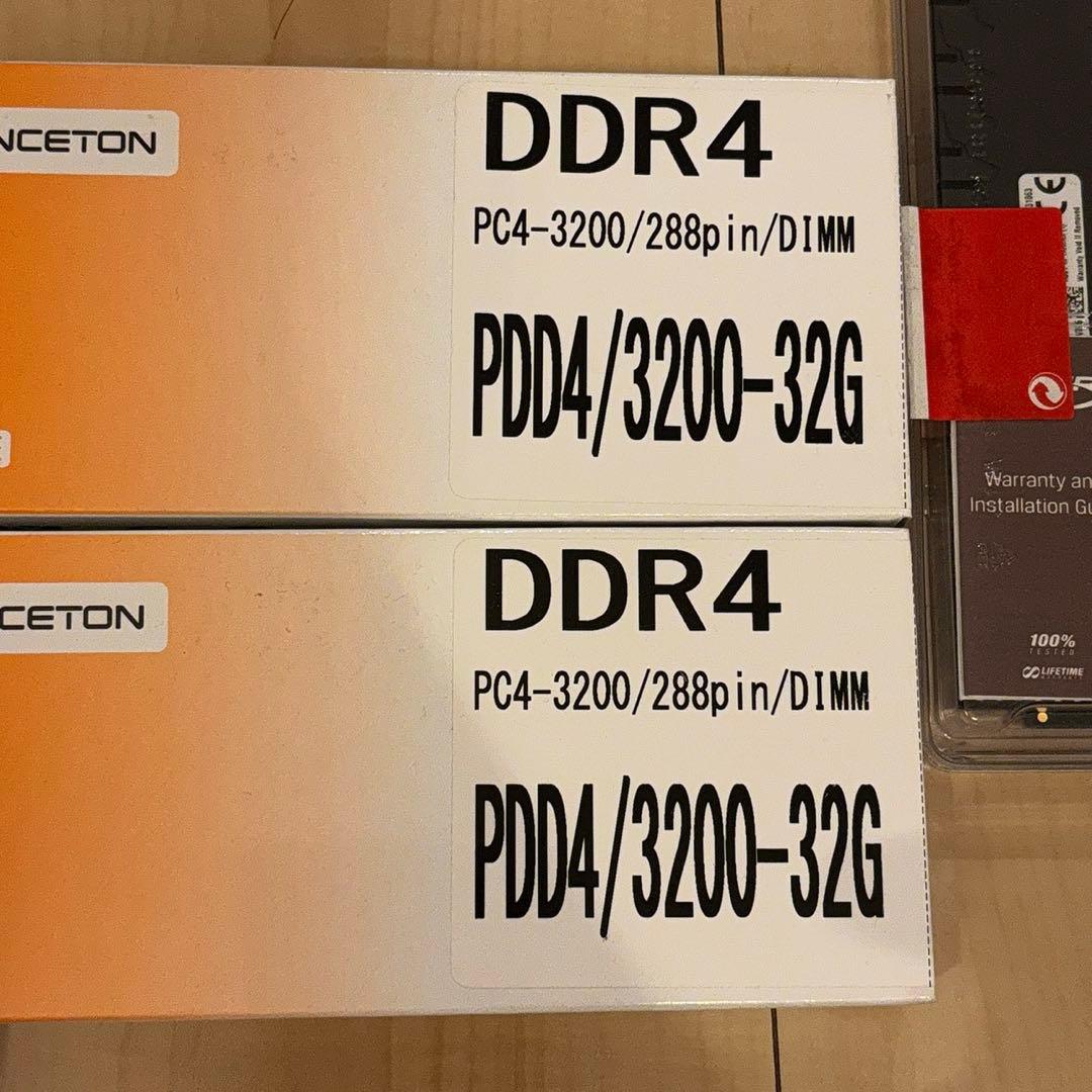 PRINCETON DDR4 PC4-3200 32GB メモリ