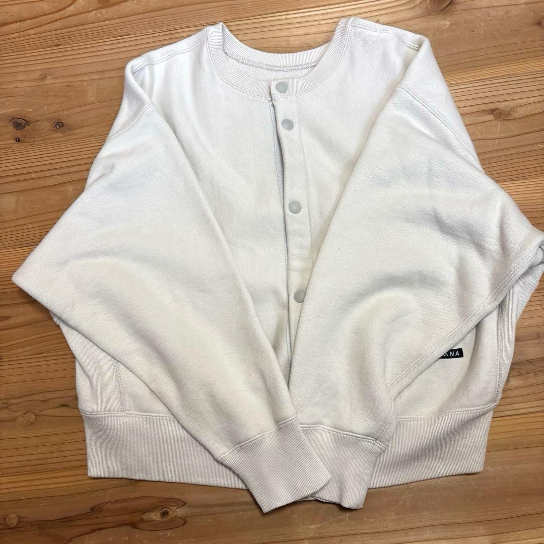 Americana アメリカーナ 別注カレッジ風口ゴ前後2WAYスウェット