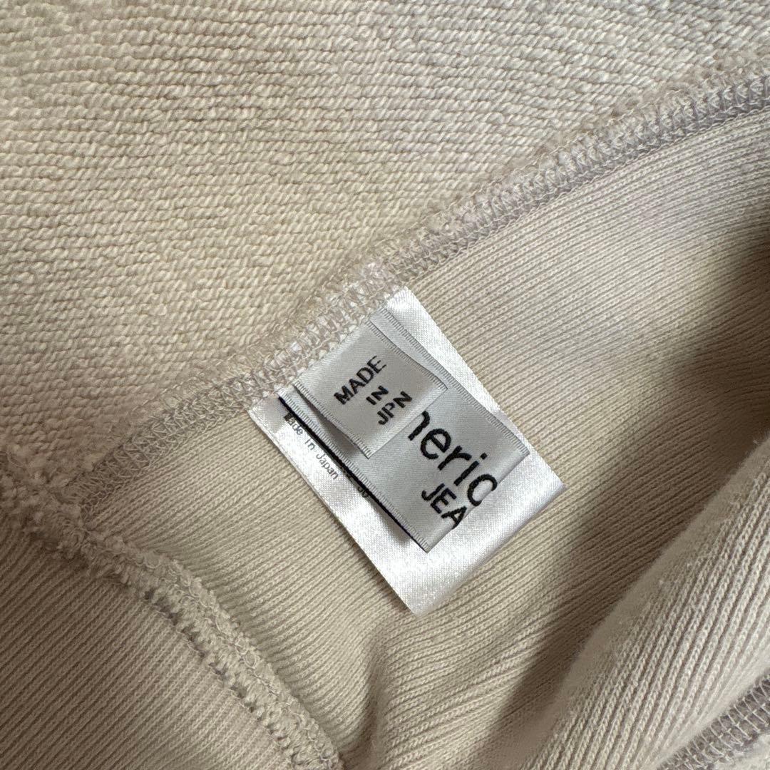 Americana アメリカーナ 別注カレッジ風口ゴ前後2WAYスウェット