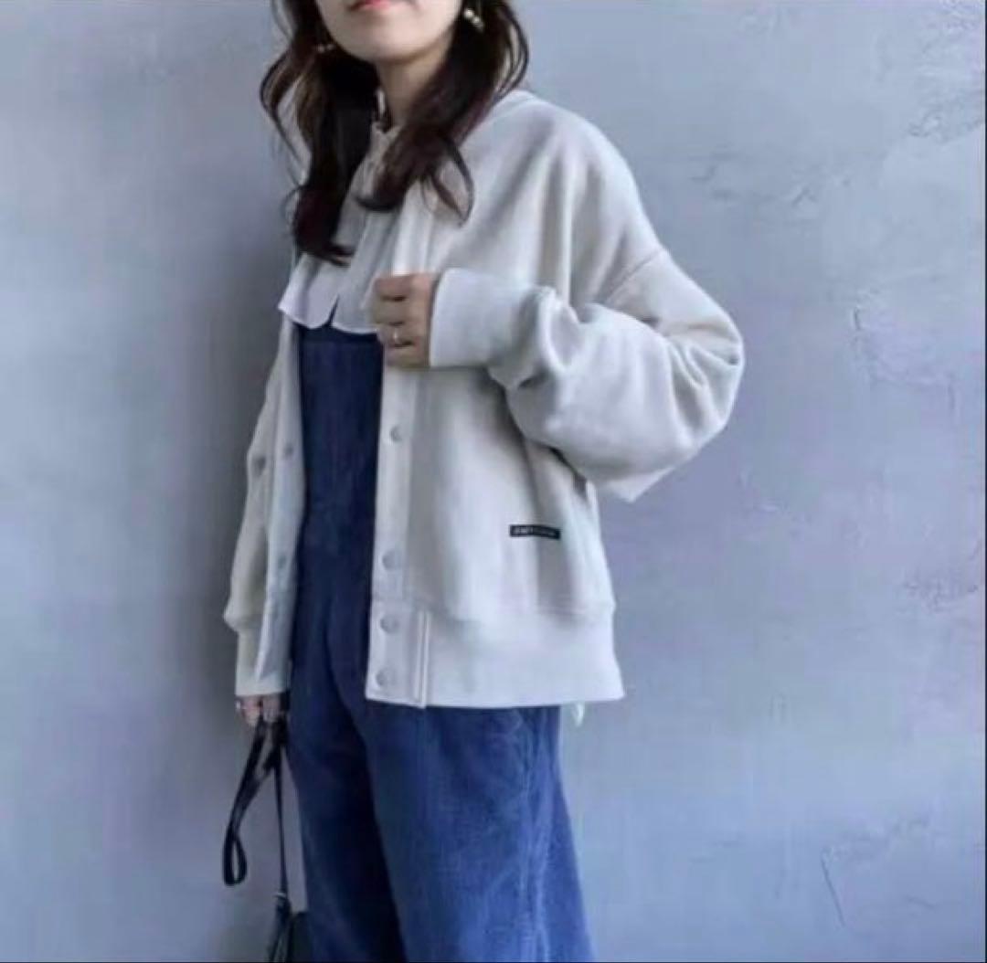 Americana アメリカーナ 別注カレッジ風口ゴ前後2WAYスウェット