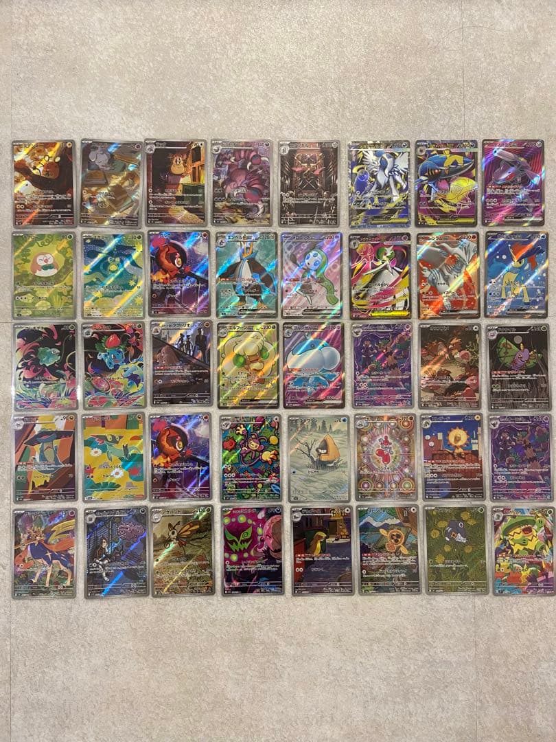 ポケモンカード AR SR まとめ売り　ムニキスゼロ　メガドリームex 40枚