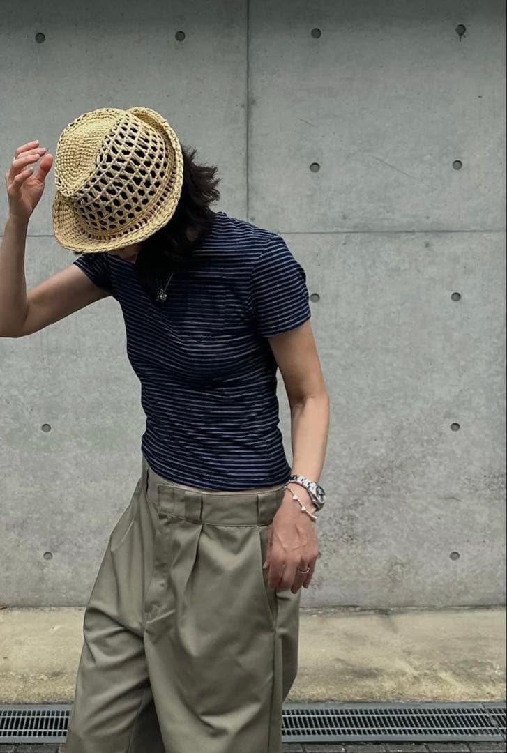 oksoon カーキ パンツ