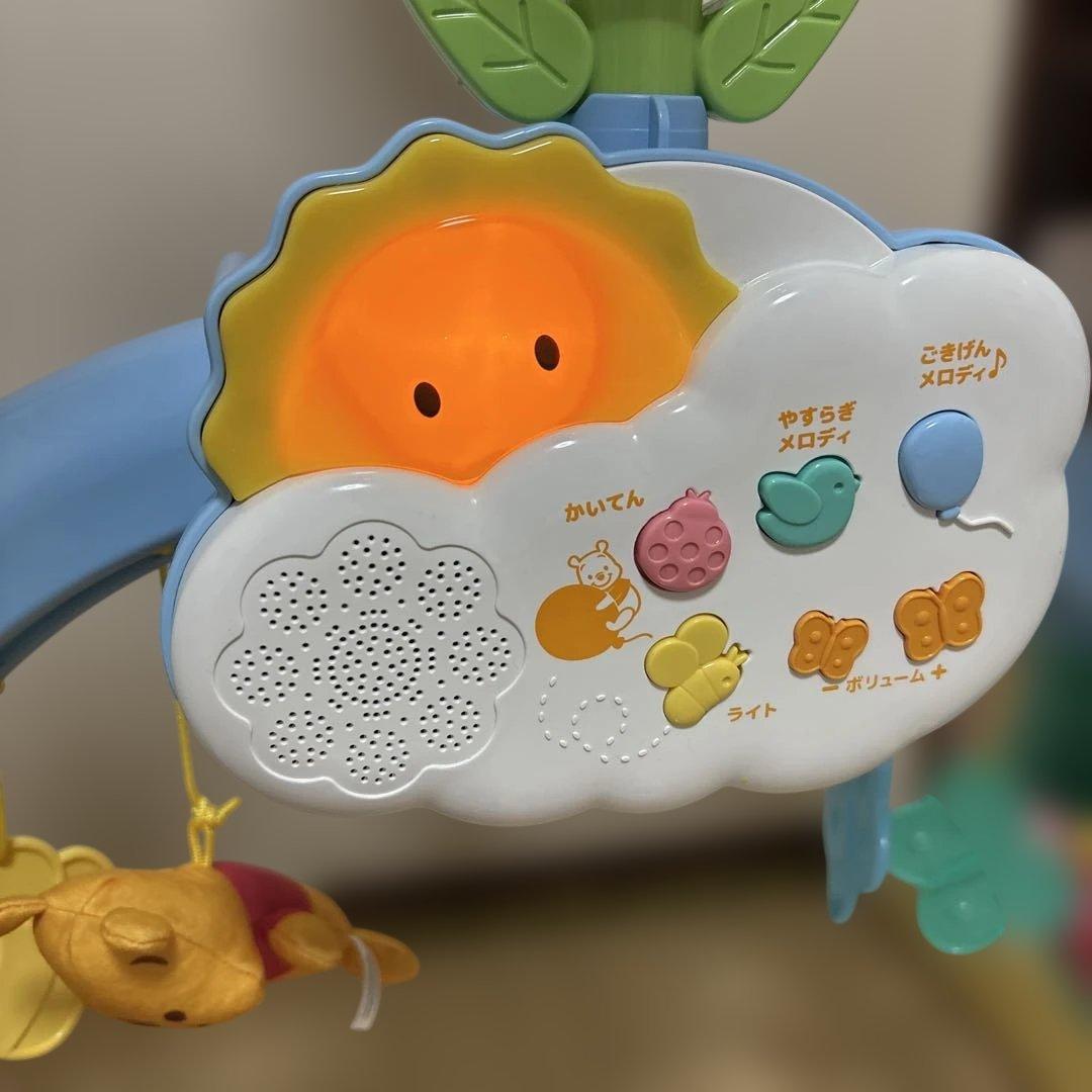 【使用期間３ヶ月】プーメリー　プーさん 6WAY ジムにへんしんメリー