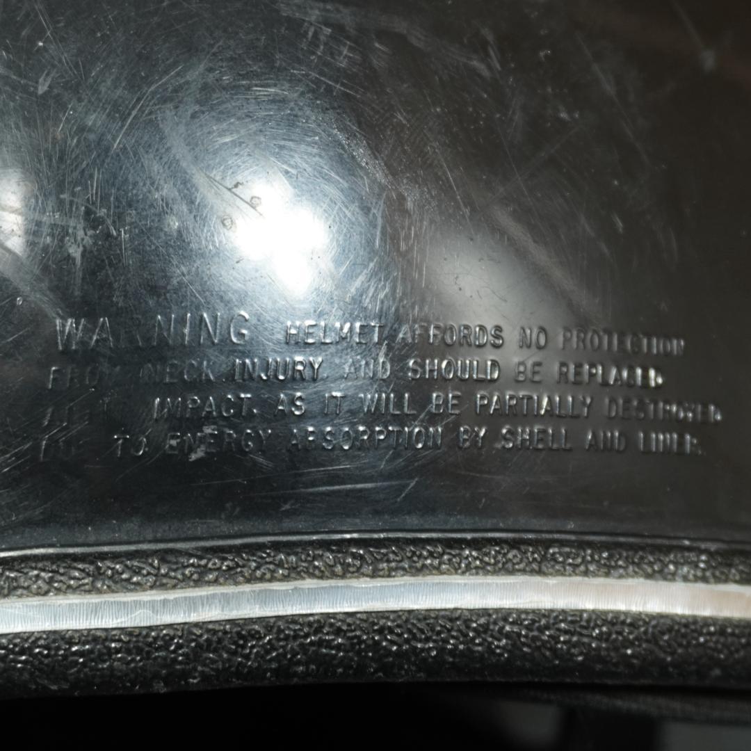 アンティーク雑貨 DUNS HELMET 1980s 1990s BLACK