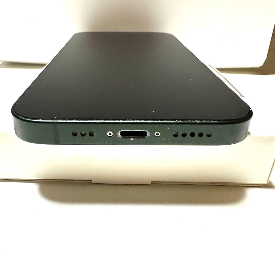 iPhone 13 128GB グリーン バッテリー残量100%