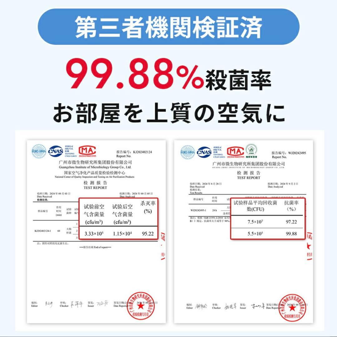AI自動調湿 5L 気化式 加湿器 プラズマ 4重除菌 大容量 加湿器