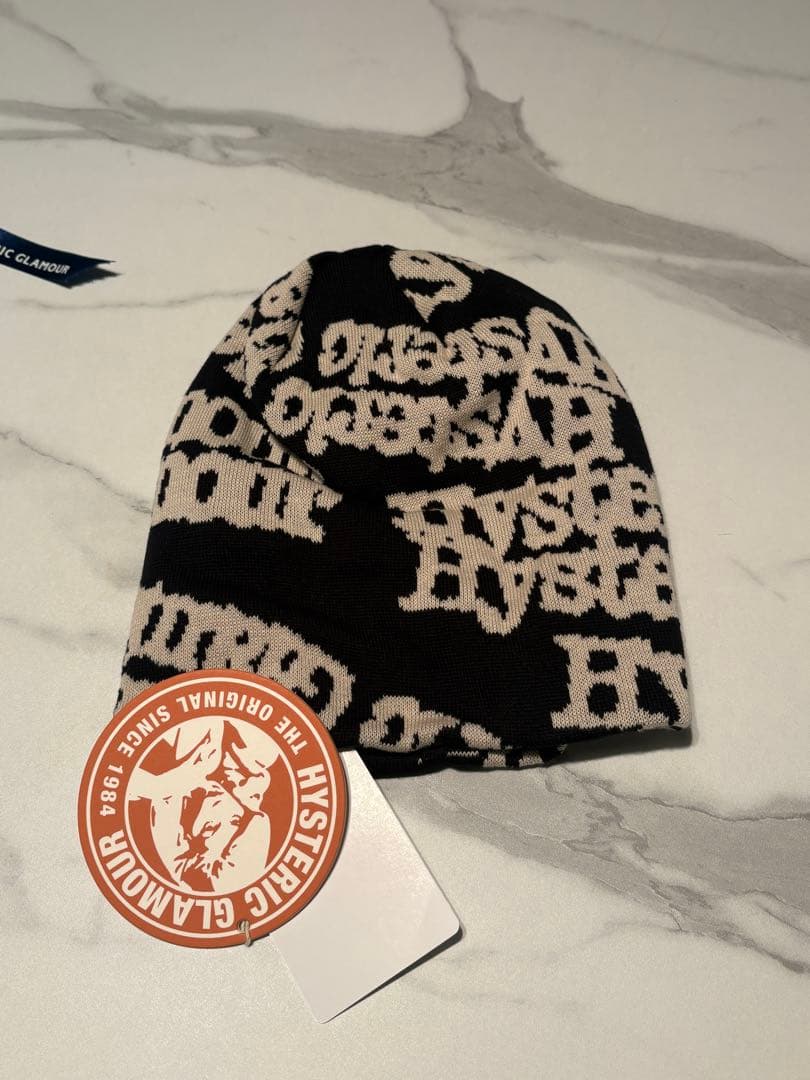 HYSTERIC GLAMOUR ニット帽　新品未使用タグ付き