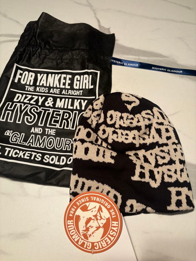 HYSTERIC GLAMOUR ニット帽　新品未使用タグ付き
