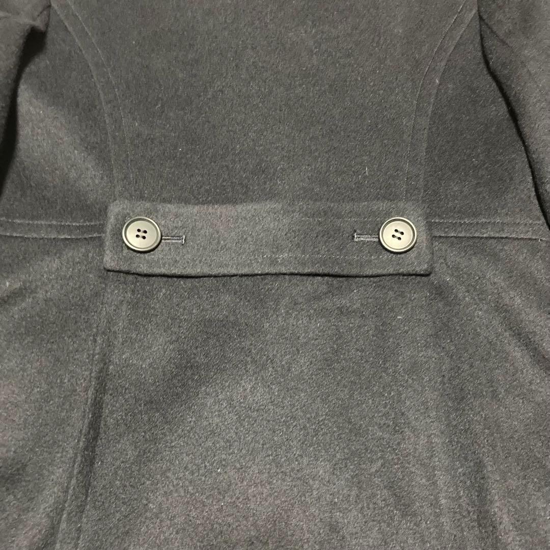 美品　高級　セオリー　theory カシミヤ100%コート　ダークネイビー