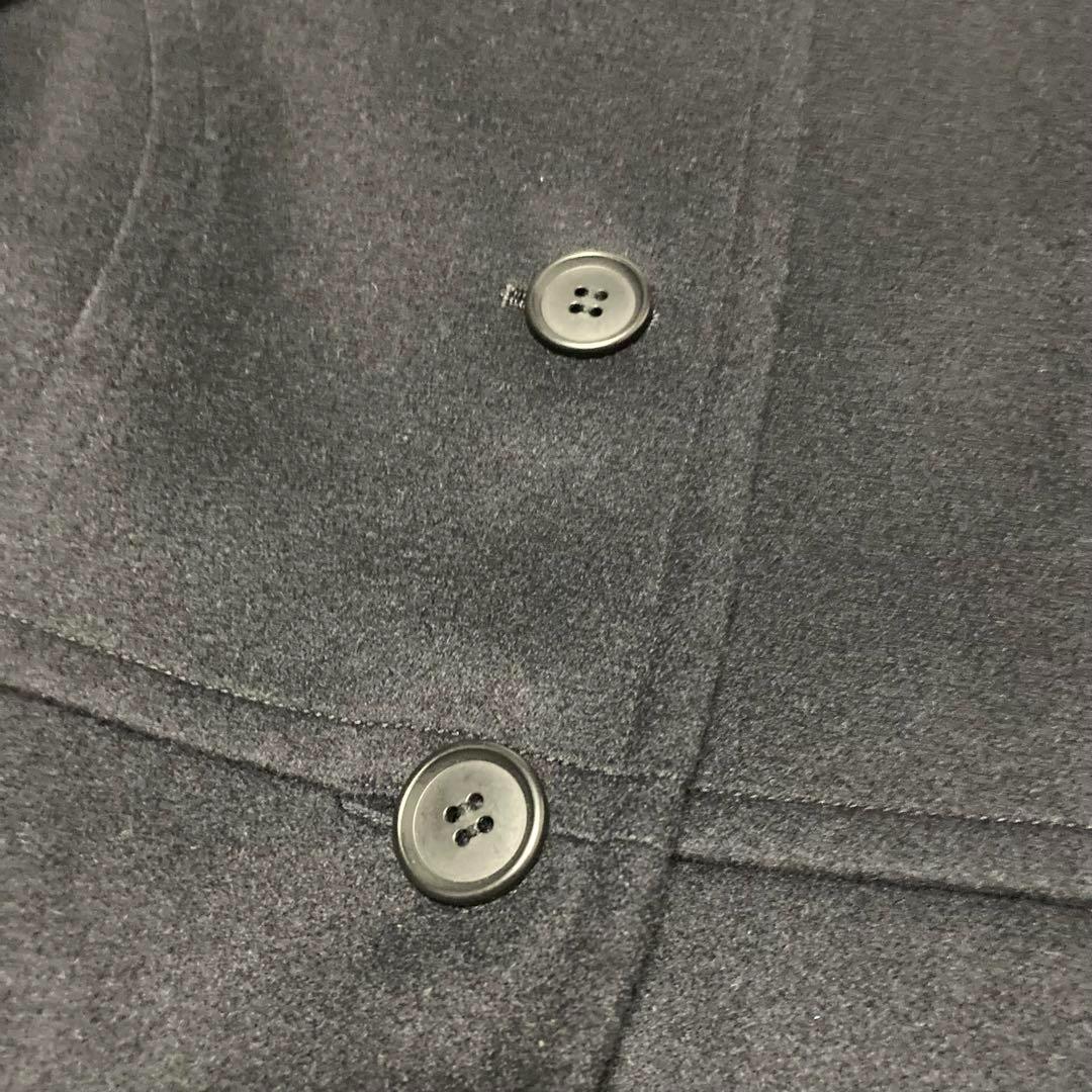 美品　高級　セオリー　theory カシミヤ100%コート　ダークネイビー