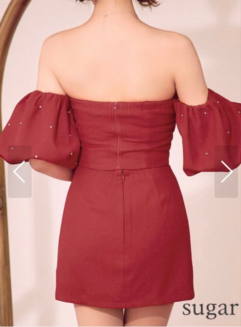 ROBE de FLEURS オフショルダードレス　ツーピース