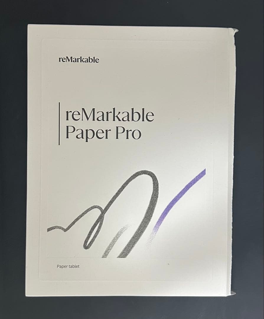 Remarkable paper pro 11.8インチ E-ink タブレット