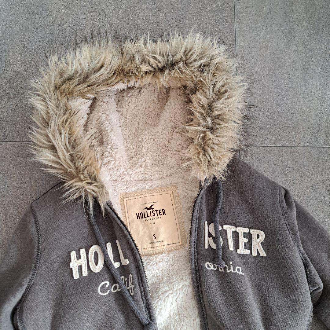 ナ*ベ様 Hollister ファージップパーカー 平成ギャル Y2K グランジ