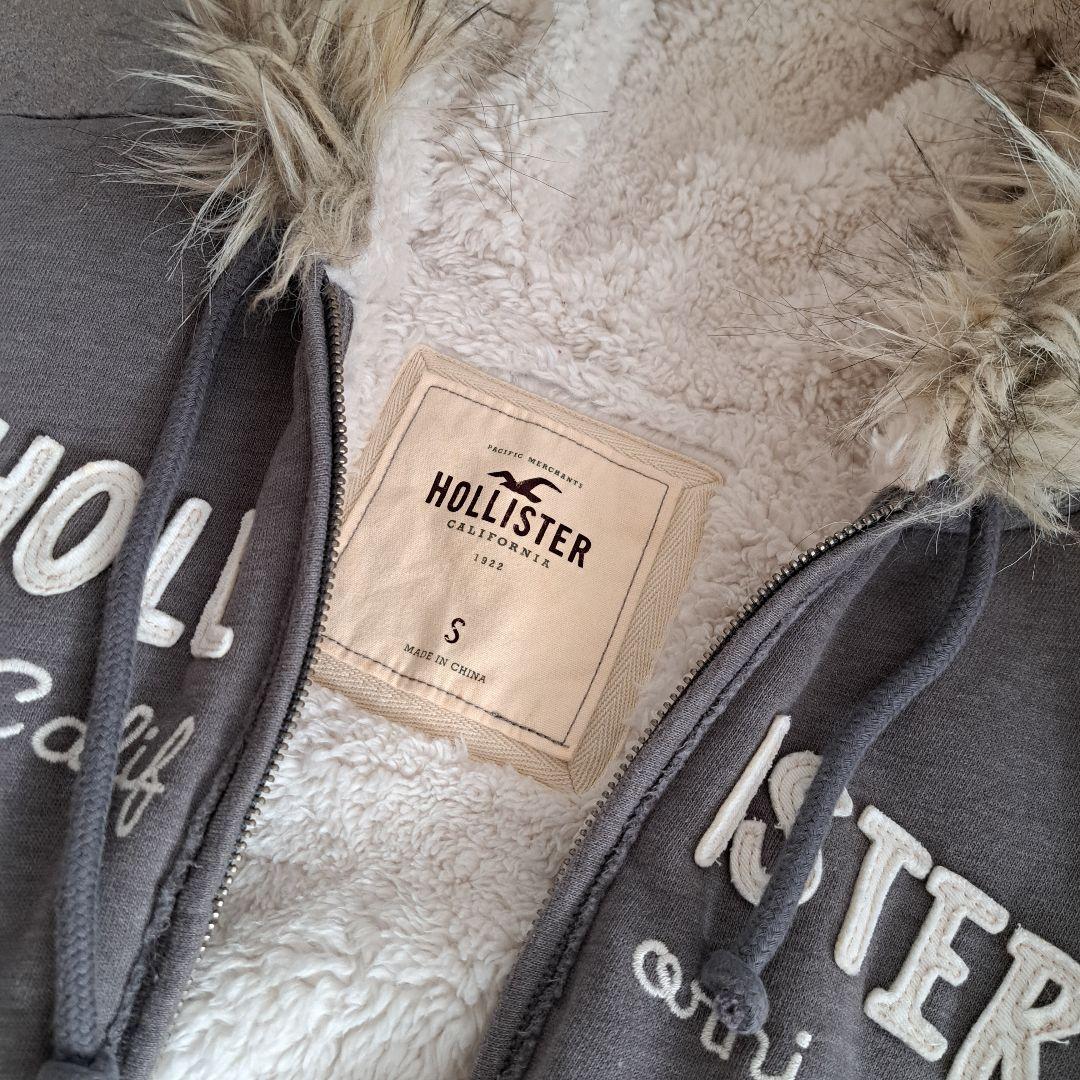 ナ*ベ様 Hollister ファージップパーカー 平成ギャル Y2K グランジ