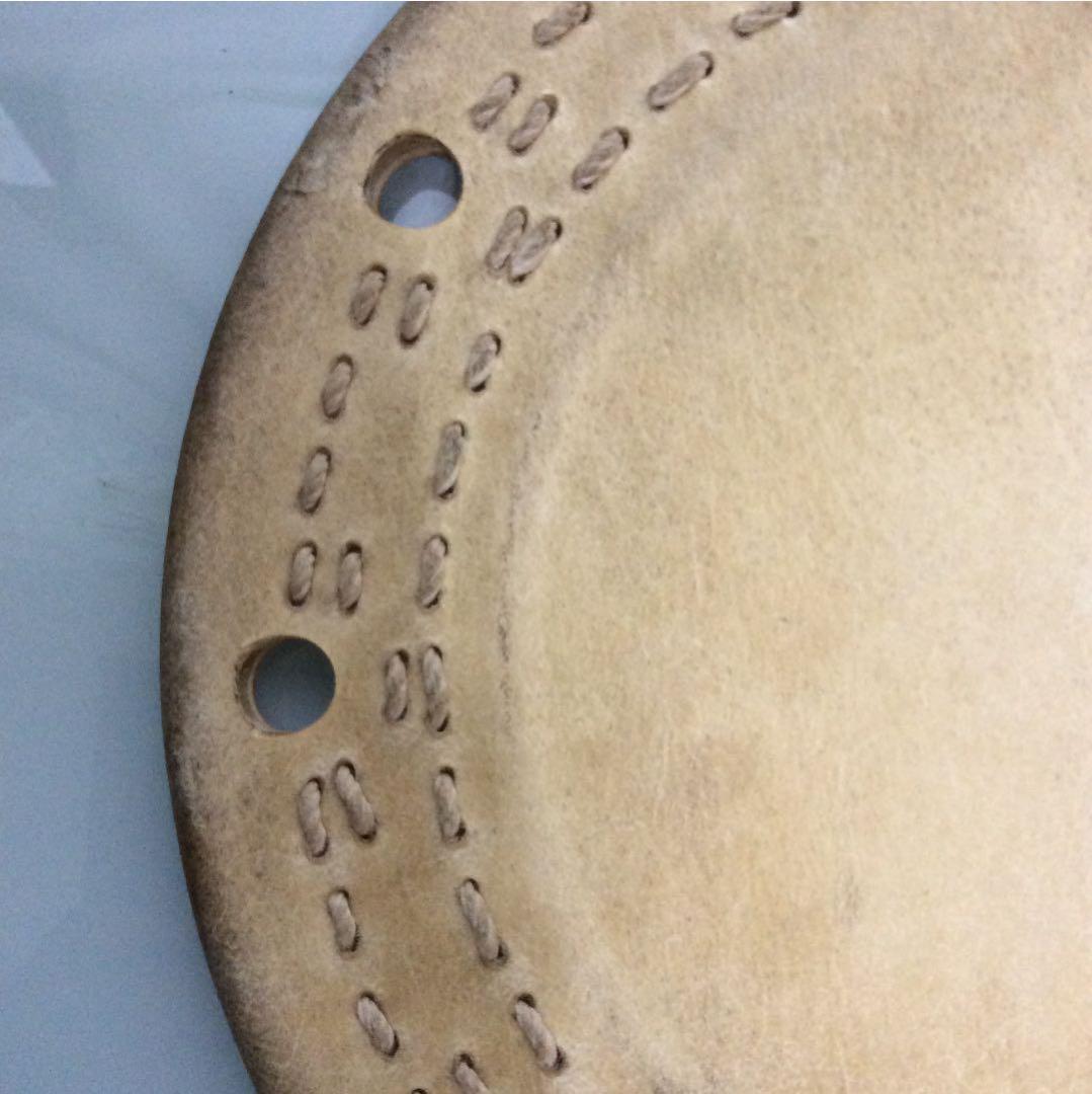 【ほぼ新品 送料込】締太鼓 交換 皮 和太鼓　諏訪工芸 二丁掛け