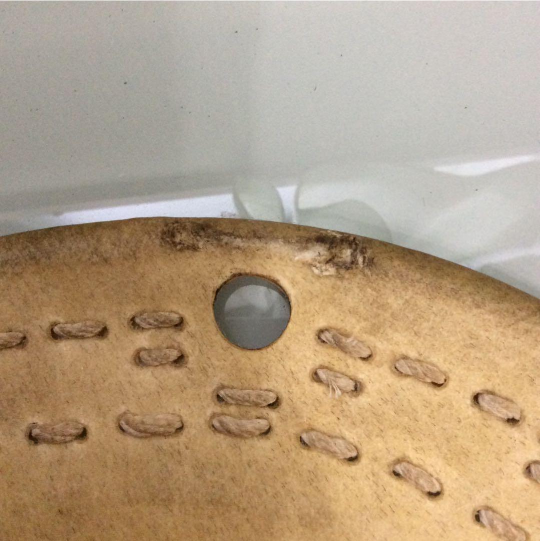 【ほぼ新品 送料込】締太鼓 交換 皮 和太鼓　諏訪工芸 二丁掛け