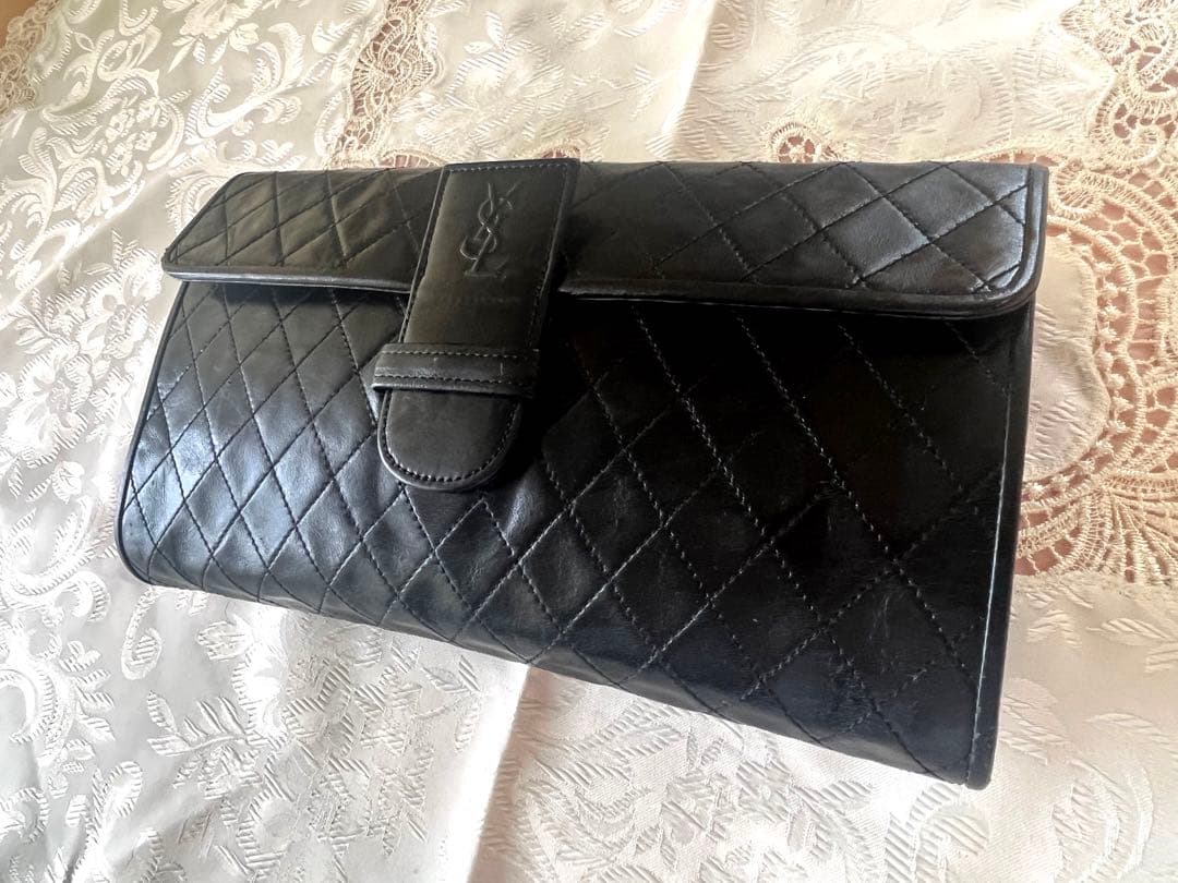 セカンドバッグ　クラッチバッグ　イブサンローラン　YSL ヴィンテージ