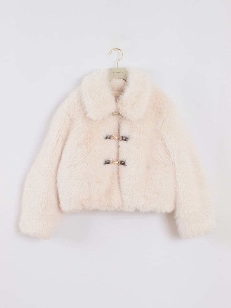 ビットモコモココート　オフホワイト　Án MILLE