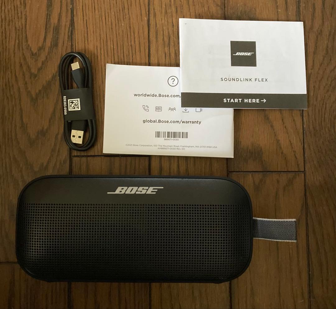 BOSE SOUNLINK FLEX Bluetoothスピーカー　ブラック