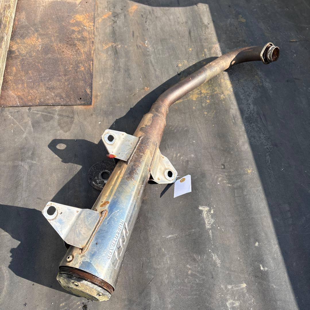 マジェスティ250 外品マフラー