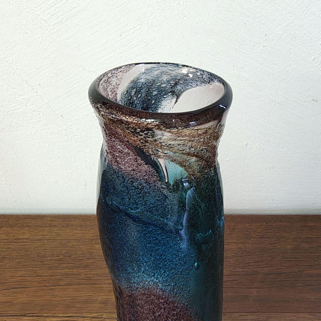 ア*マ様 【稲嶺盛吉】琉球ガラス 花瓶 フラワーベース