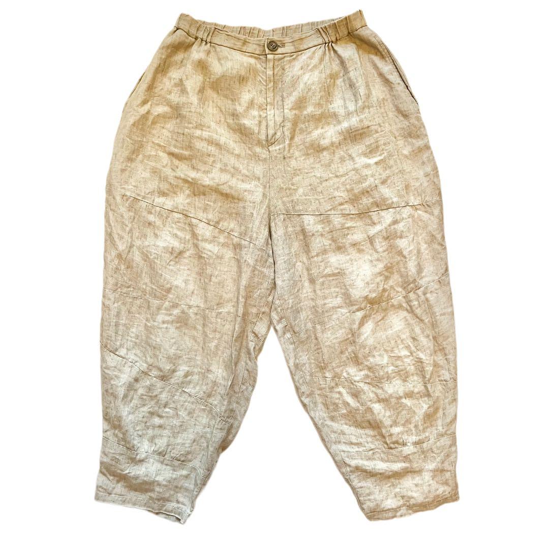 トムソーヤ★芽風 mefu メフウ センソユニコ リネン ワイドパンツ